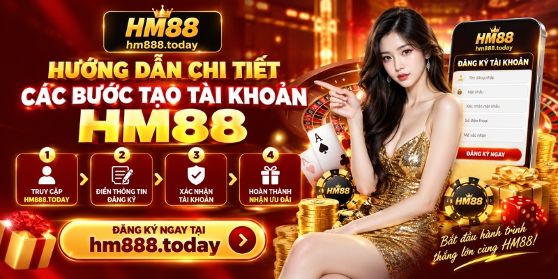 Hướng dẫn chi tiết các bước tạo tài khoản HM88