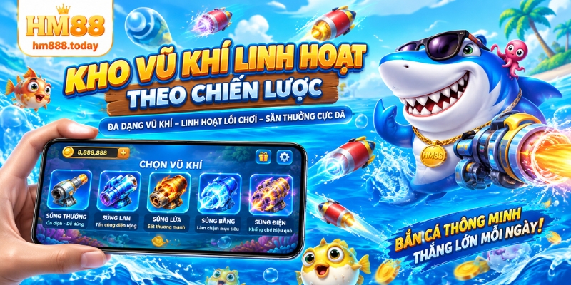 Kho vũ khí linh hoạt theo chiến lược